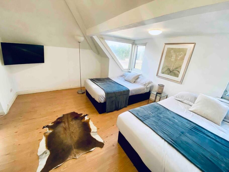 Penthouse Studio With 2 Double Beds & Smart Tv. Great London Locationアパートメント エクステリア 写真